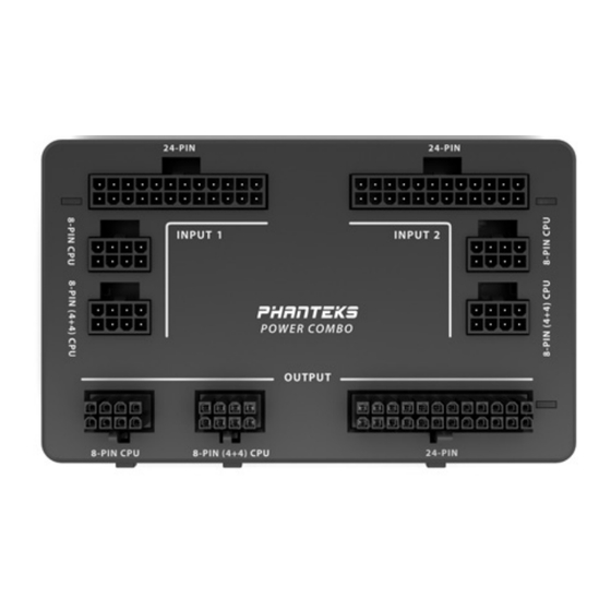 Phanteks Power Combo Installation Manual