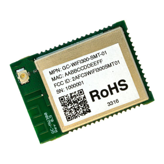 GridConnect GC-WIFI300-SMT User Manual