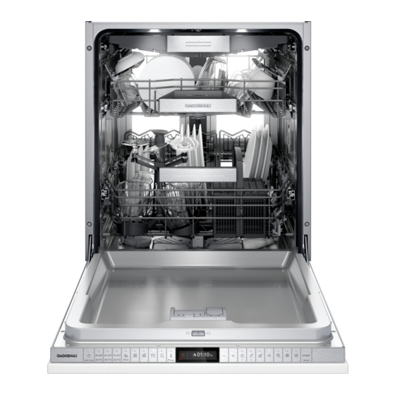 Gaggenau 400 Series Use And Care Manual