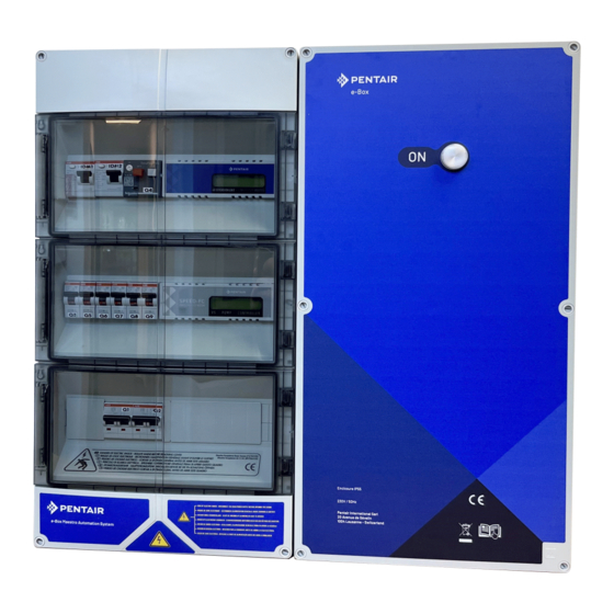 Pentair E-Box MAESTRO Lite Installation And Operation Manual