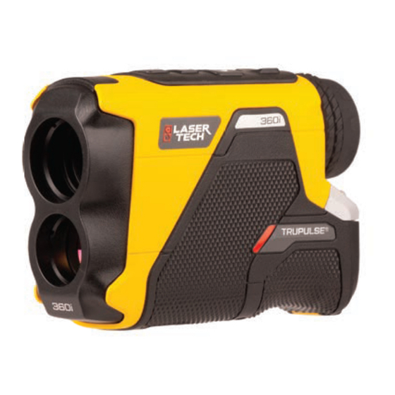 LASER TECH TruPulse 360i User Manual
