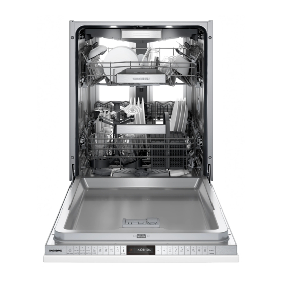 Gaggenau 400 Series Installation Instructions Manual