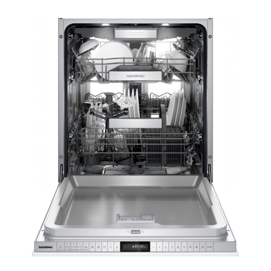 Gaggenau 400 Series Installation Instructions Manual