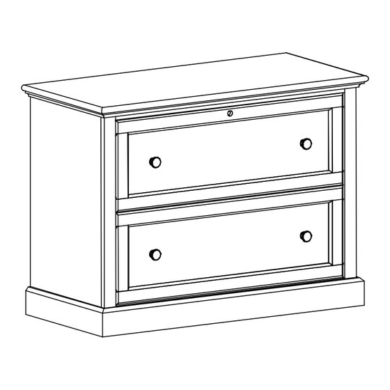 Whittier Wood Furniture McKenzie 2403 Series Assembly Instructions Manual