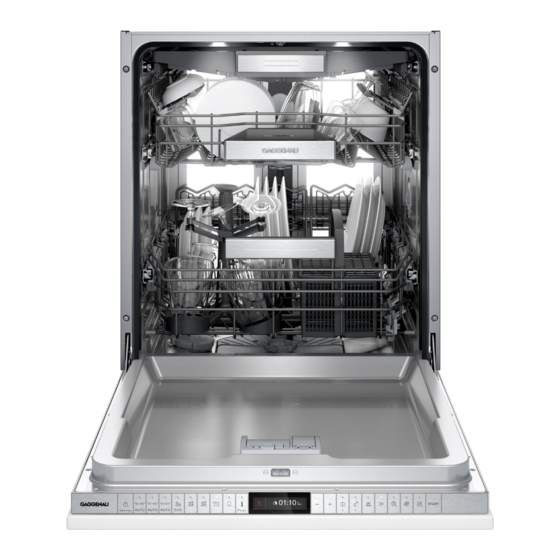 Gaggenau 400 Series Installation Instructions Manual
