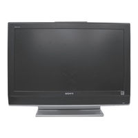 Sony BRAVIA KDL-37M3000 Service Manual