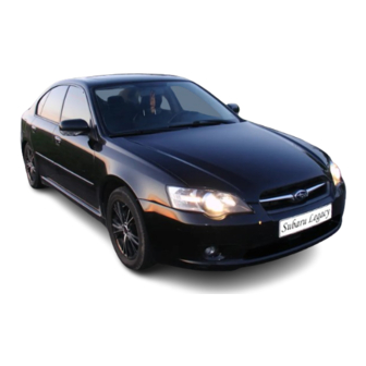 Subaru LEGACY 2004 Service Manual