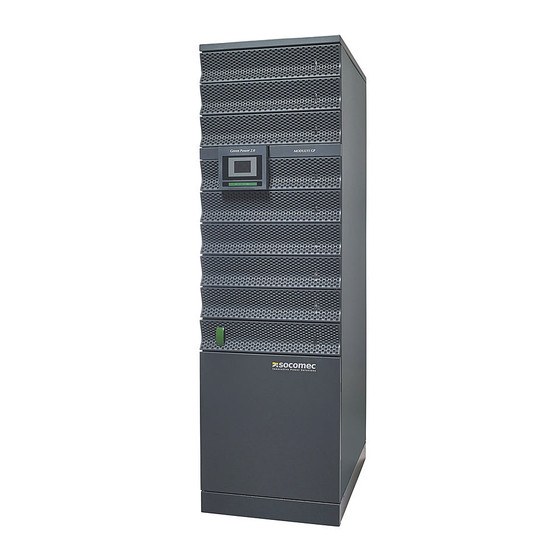 socomec MODULYS Green Power Installation And Operating Manual
