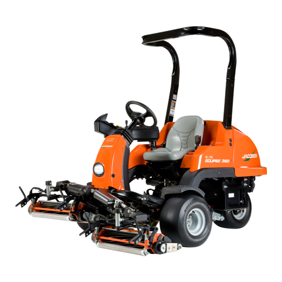 Jacobsen TR3 EJ Series Safety, Operation And Maintenance Manual