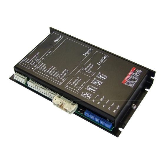maxon motor ADS 50/5 DC Servoamplifier Manuals
