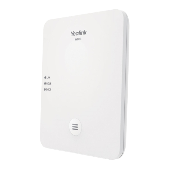 Yealink W80B Quick Start Manual