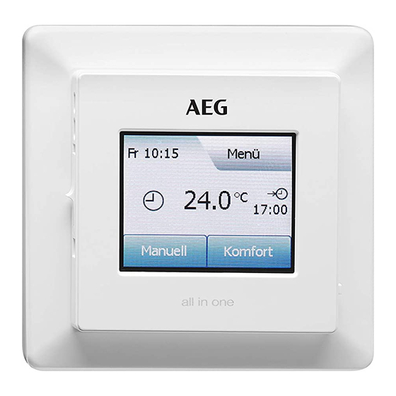 AEG FRTD 903 TC Instructions Manual