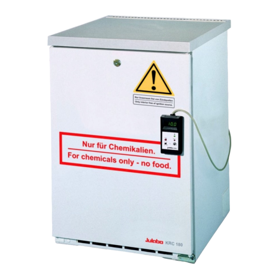 Julabo KRC 50 Operating Manual