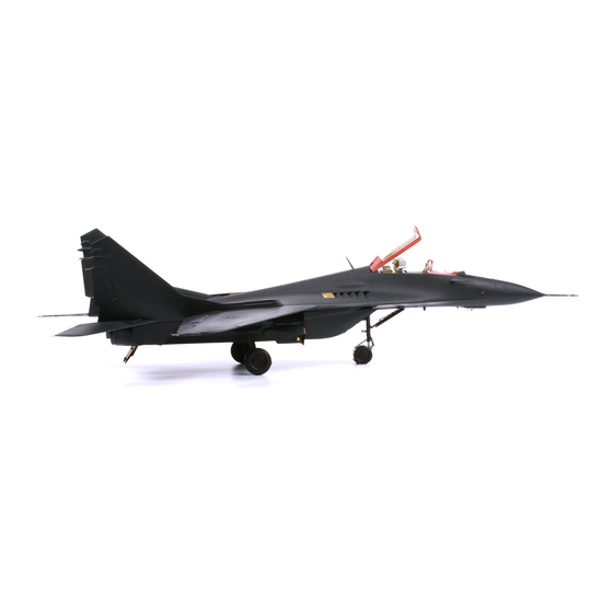 Eduard MiG-29A air brake 1/32 Quick Start Manual