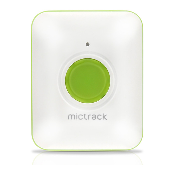 Mictrack MT825 User Manual