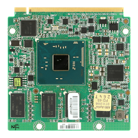 MSI 919-98H2-001 R CPU Module Manuals