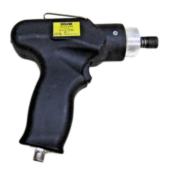 Kolver PLUTO10P/N Manual