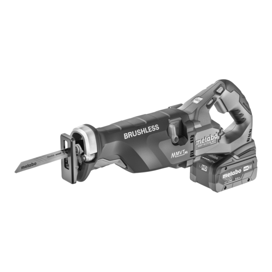 Metabo SSEP 18 LTX BL MVT Instructions Manual