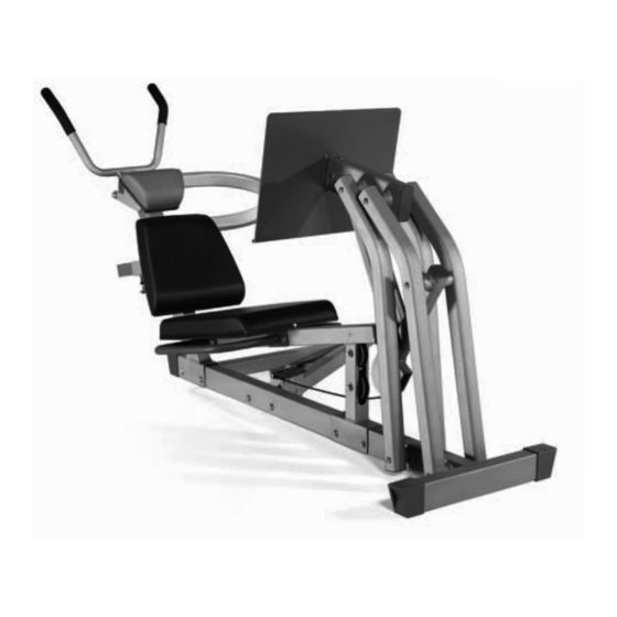 Nautilus NS 75X Assembly Manual
