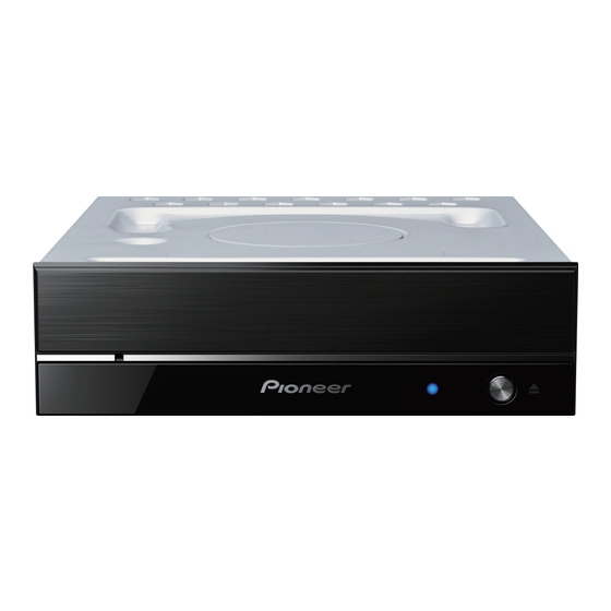 Pioneer BDR-S13EBK Owner's Manual