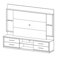 EDN MÓVEIS HOME LENI Assembly Instructions Manual