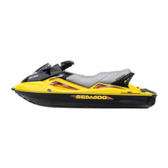 SeaDoo RXP 4-Tec Supercharged Operator's Manual