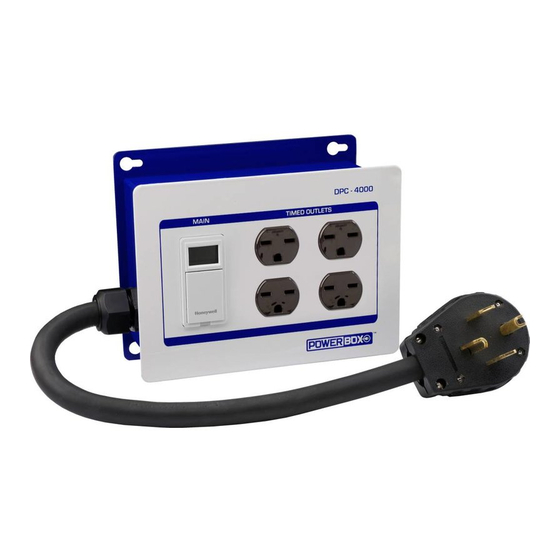 PowerBox DPC-4000 Installation And Operation Instructions