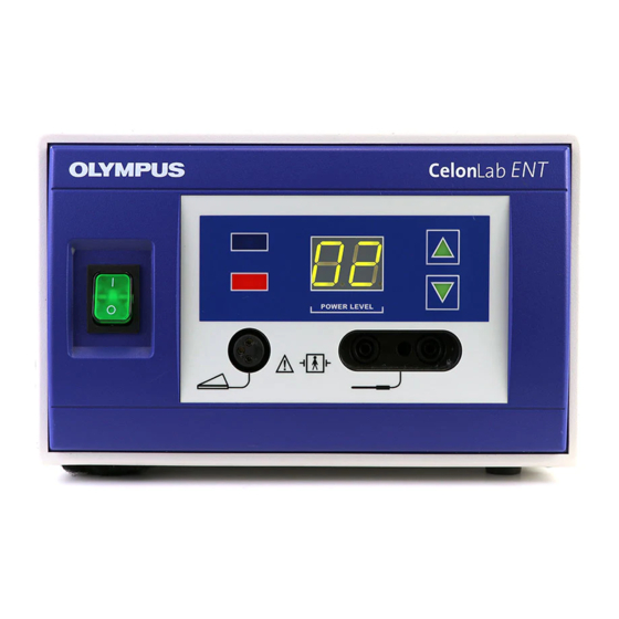 Olympus CelonLab ENT Instructions For Use Manual