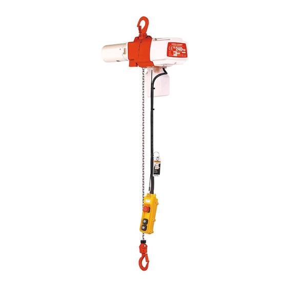 KITO ED Series Owner's Manual And Safety Instructions