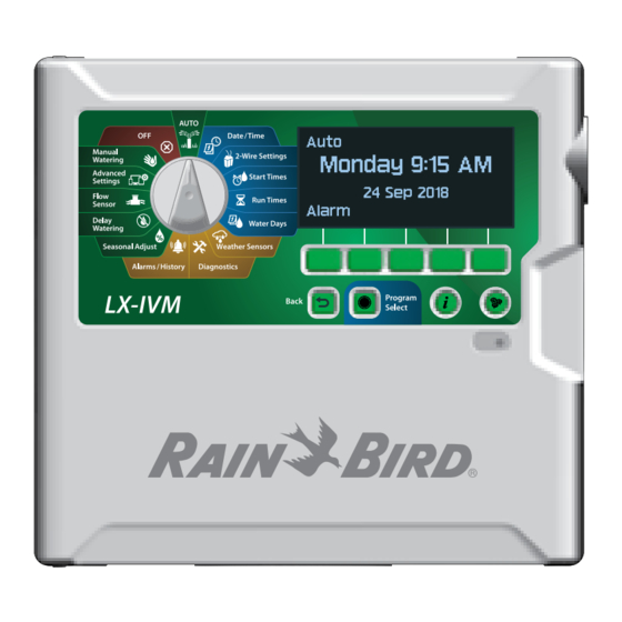 Rain Bird ESP-LXIVM Troubleshooting Manual