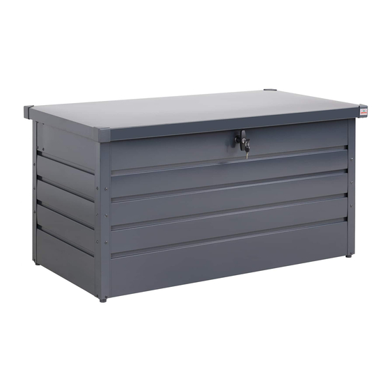 User Manuals: Gardebruk 108138 Metal Garden Storage