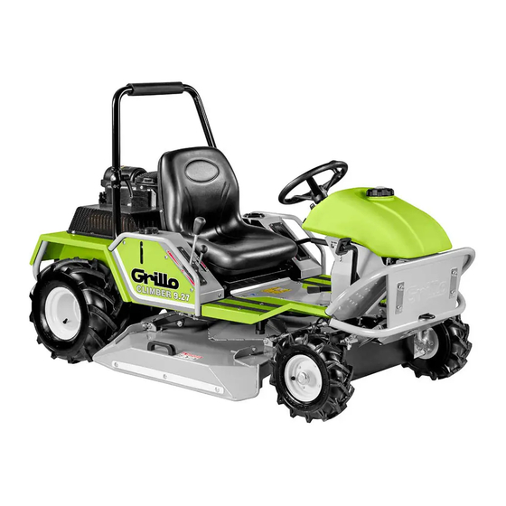 Grillo CLIMBER 9.27 Operator's Manual