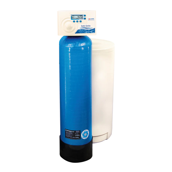 Master Water Conditioning MCA Series Installation And Operation Manual