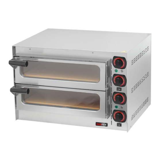 RM Gastro REDFOX FP 36 Instructions For Installation And Use Manual