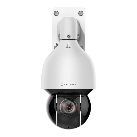 User Manuals: Amcrest IP4M-1083EW-AI-V2 PTZ Camera
