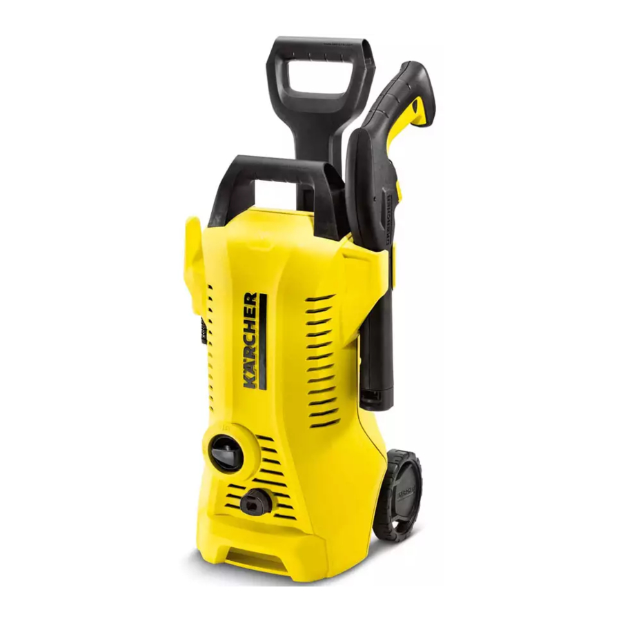 Kärcher K2 Power Control - Pressure Washer Manual