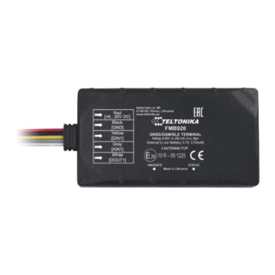 Treesat FMC920 Assembly Instruction Manual