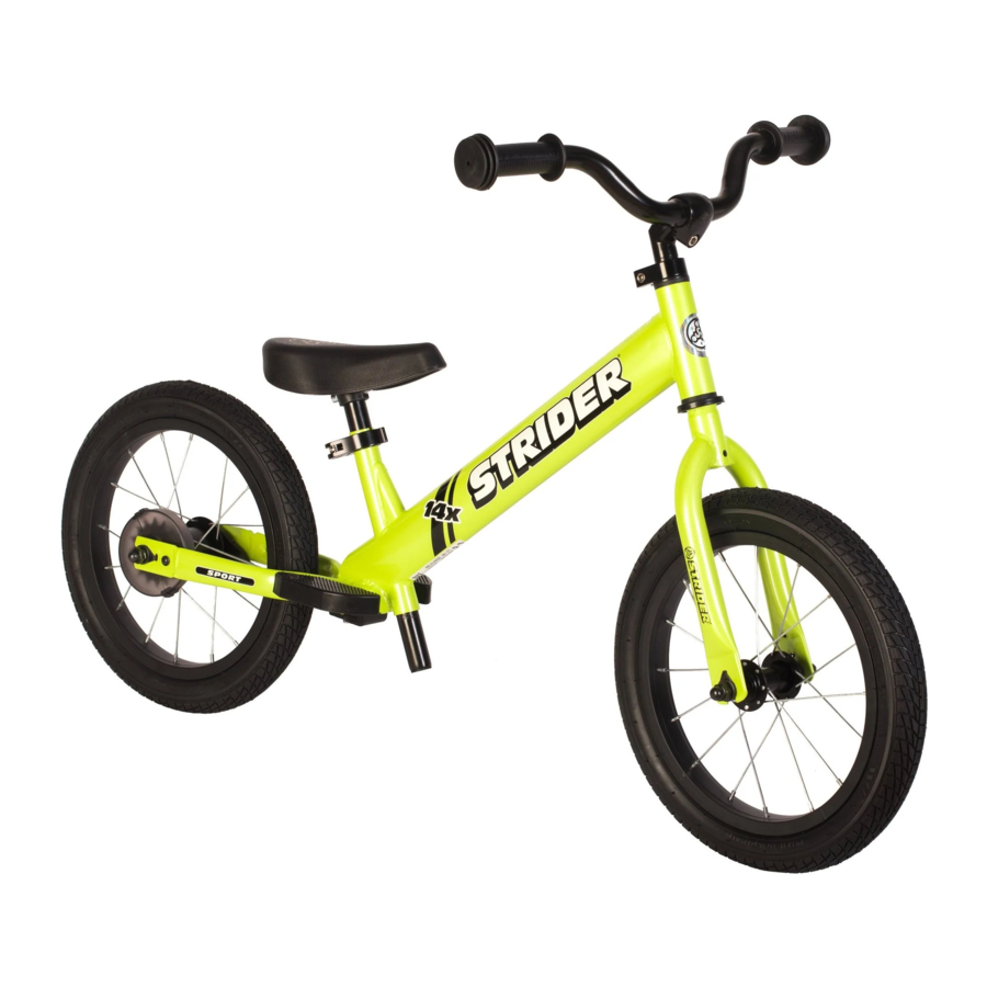 Strider 14x Manual