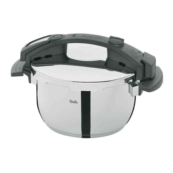 Fissler Intensa Instructions For Use Manual