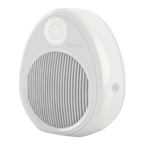 Olimpia splendid CROMO Instructions For Installation, Use And Maintenance Manual
