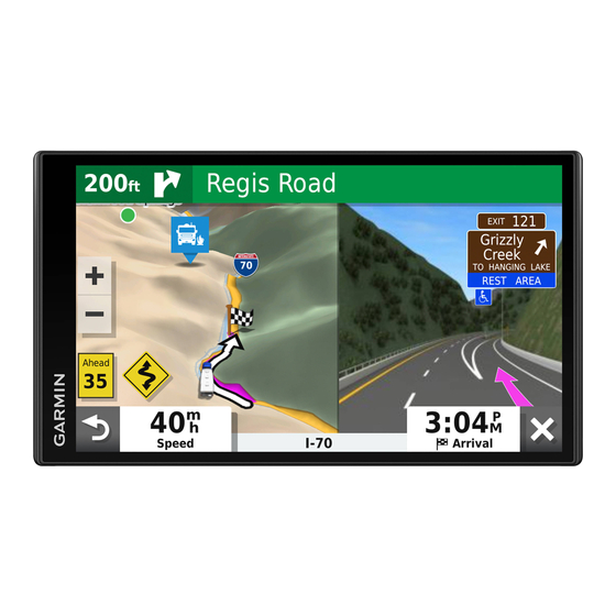Garmin CAMPER 780 Owner's Manual