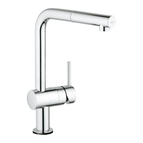 Grohe MINTA TOUCH 30 218 Manual