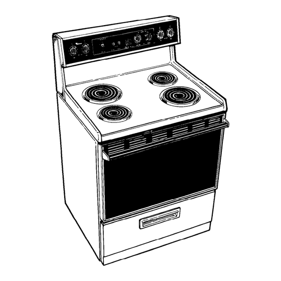 Whirlpool RF360BX Use And Care Manual