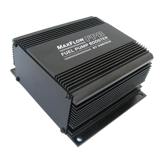 User Manuals: Vortech MAXFLOW 5A102-036 Pump Booster