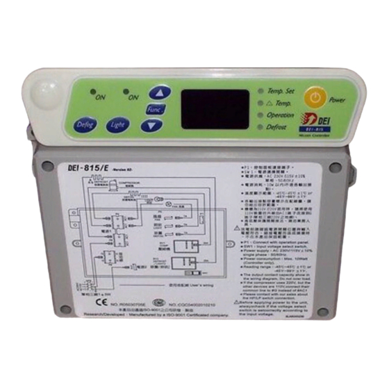 DEI 815E User Manual