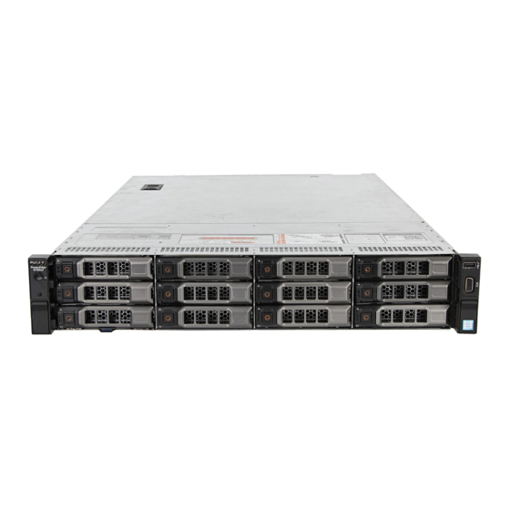 Dell PowerEdge R730xd 2U rack server Manuals