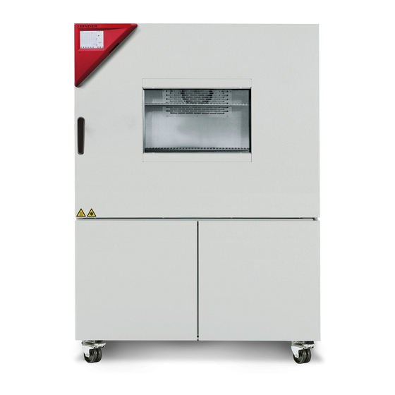 Binder APT.line MK Series Operating Manual