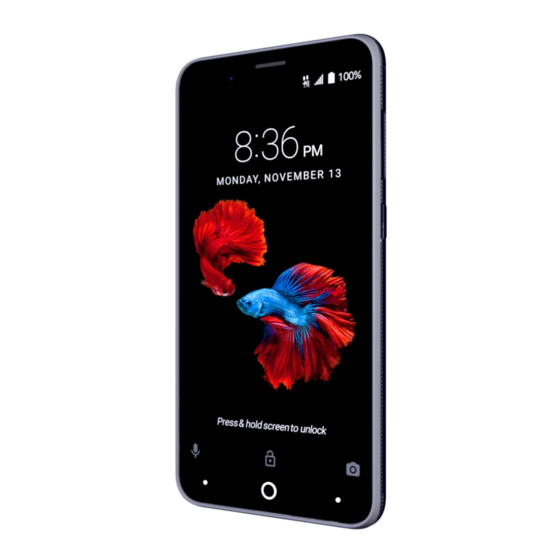 Zte Z855 User Manual And Safety Information