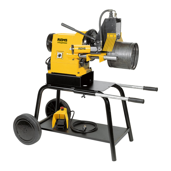REMS Magnum 2000 RG-T Instruction Manual