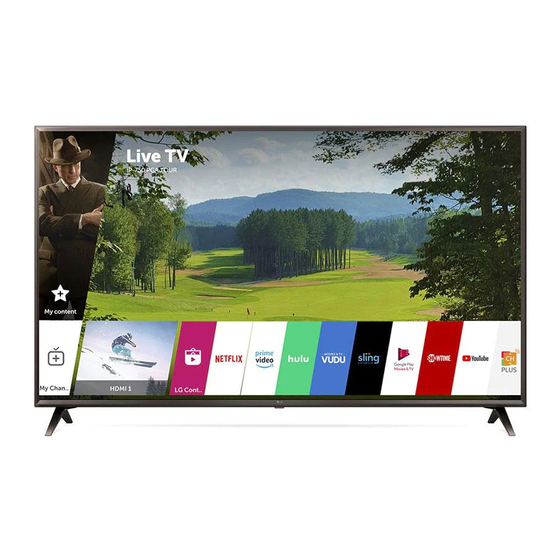 LG 43UK63 Series Manual